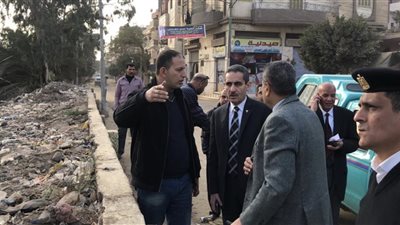 محافظ الغربية: يقوم بزيارة مفاجئة لقرية الدلجمون بكفر الزيات