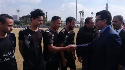 وزيرالرياضة يشهد مباراة أبو المطامير وغرب الموهوب بدوري مراكز الشباب..اليوم
