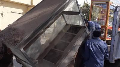 حملة لرفع إلاشغالات بمدينة ناصر