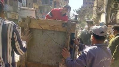 إزالة اشغلات وتعديات على اراضٍ بالواسطى
