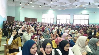 إنتظام الدراسة بكليات جامعة بنها مع بدء الفصل الدراسى الثانى