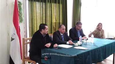 بالصور.. مدير تأمين صحى الشرقية يؤكد على بدء حملة الكشف على طلبة المدارس والتوعية ضد الكورونا