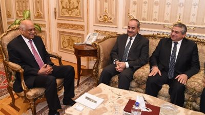 د. علي عبد العال يستعرض مع وزير الطيران خطة ضمان السلامة الصحية للركاب والعاملين بالمطارات