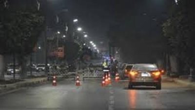 غلق جزئي لشارع ربيع الجيزي وتقاطعه مع شارع نور المصطفي