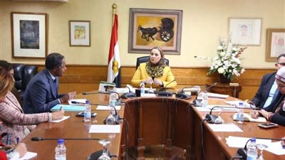 القباج تبحث تعزيز التعاون مع برنامج الاغذية العالمى