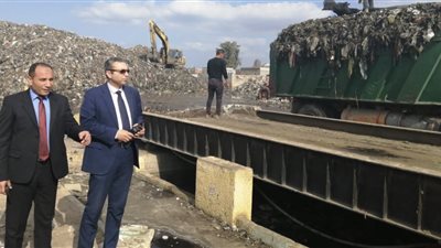 د عطا .. بدأ التشغيل التجريبي لمصنع تدوير القمامة بالمحلة اليوم بعد توقفه لمدة ٢٥ يوم