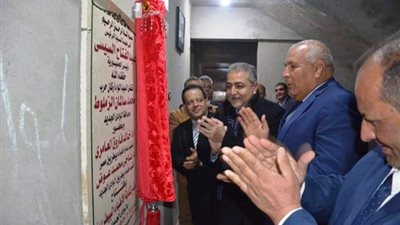 محافظ الوادى والعامرى يفتتحان النقابة الفرعية للأطباء البيطريين بالمحافظة