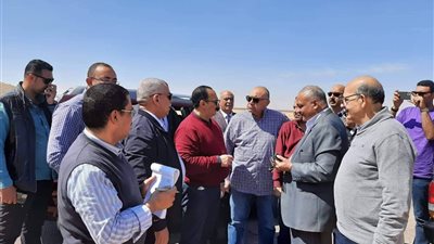 نقل النواب تتفقد أعمال إنشاء الطريق الإقليمي الشرقي بأسوان .. صور