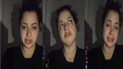 منى فاروق فى طريقها للإنتحار.. فيديو