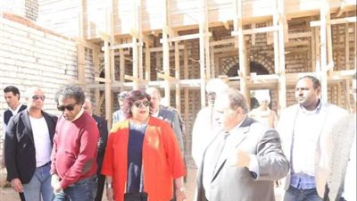 وزير الثقافة ومحافظ اسوان يفتتحان قصر ثقافة توشكي بعد احلاله وتجديده