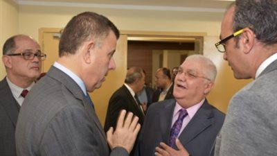 رئيس جامعة عين شمس يشهد افتتاح تطويرات قسم الأنف والأذن بمستشفى الدمرداش