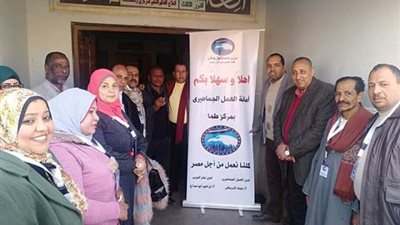 مستقبل وطن سوهاج يزور المرضى بمستشفى طما ويقدم وجبات غذائية.صور