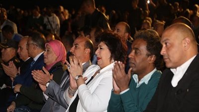 عبد الدايم وعطية يشهدان احتفالية تعامد الشمس على وجه رمسيس الثانى