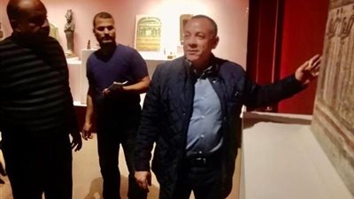 وزيري يتفقد اللمسات النهائية لمتحف الغردقة.. استعدادا لافتتاحه يوم السبت المقبل
