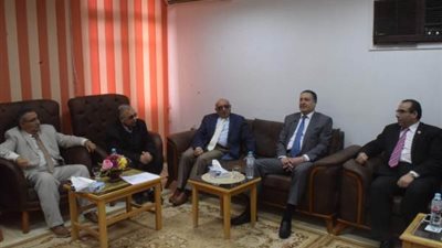 كلية الطب البيطرى بجامعة بنها تستقبل لجنة المراجعة الخارجية من الهيئة القومية
