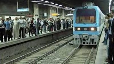 عودة حركة القطارات بالخط الأول إلى طبيعتها بالاتجاهين حلوان - المرج الجديدة