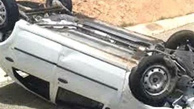 اصابة سيدتين وآخر فى حادث مرورى بالوادى الجديد