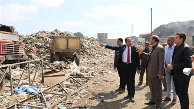 نائب محافظ المنوفية :رفع مساحى لعملية مياه فيشا الكبرى والنهوض بمنظومة النظافة