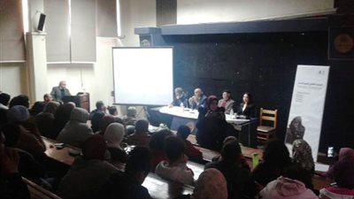 مؤتمر علمى لكلية الفنون الجميلة بقسم النحت فى جامعة حلوان بالصور