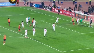 الترجي التونسى يواصل تقدمه امام الزمالك بهدف نظيف عقب 30 دقيقة