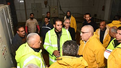 قيادات الاسكان يتابعون سير العمل بمحطات الصرف الصحي بجميع المدن الجديدة