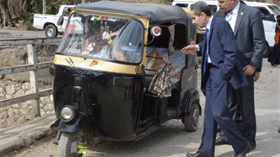 محافظ الغربية .. يتابع أعمال تطوير مزلقان مسجد وصيف بزفتي