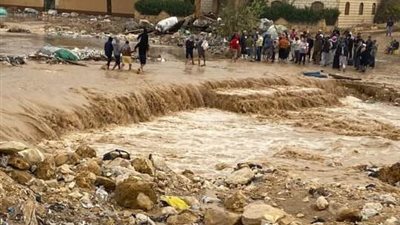 ضحايا عاصفة التنين ..مصرع 8 من بينهم 3 اطفال بزاريب 15 مايو .. صور
