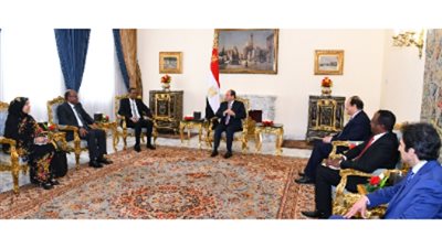 السيسي يبحث مع 