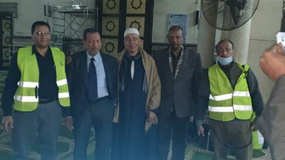 مستقبل وطن بالجيزة يطهر الميادين والميكروباصات واقسام الشرطة