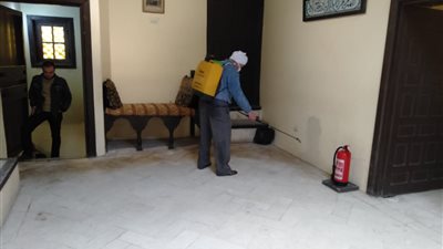 وزيري : بدء إجراءات تعقيم وتطهير المناطق الاثرية بمدينتي الإسكندرية و رشيد