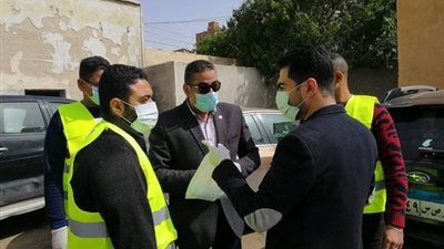 الحرية المصري بالإسماعيلية يطلق حملة احمي نفسك احمي بلدك لمواجهة كورونا.صور