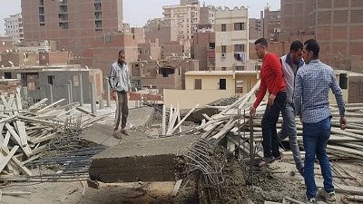 إزالات فورية في المهد لـ5 حالات أبنية مخالفة بأخميم وحي شرق سوهاج