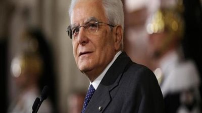 الرئيس الإيطالى: على أوروبا أدراك خطورة الوضع قبل فوات الآوان