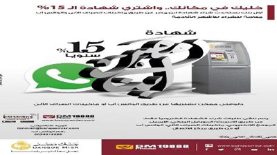 بنك مصر يتيح شراء شهادة 