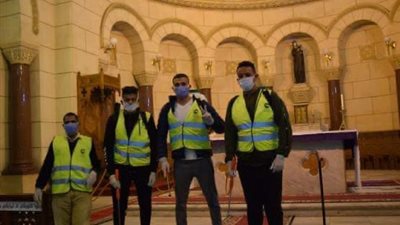 مستقبل وطن ينظم حملة تعقيم في مصر الجديدة لمواجهة فيروس كورونا