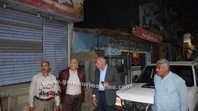 أبو العزايم يتابع حظر التجوال والإجراءات الإحترازية بالقرنة غرب الأقصر
