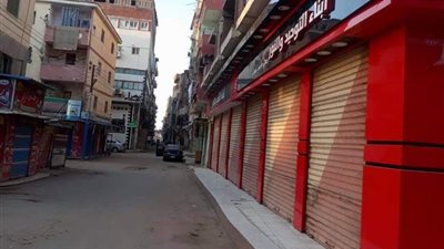 كفر الشيخ تلتزم باغلاق المحلات والمقاهي في اليوم الحادي عشر