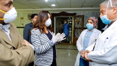 محافظ دمياط: تجهيز المستشفى العام والتخصصى لعزل مصابي كورونا..صور