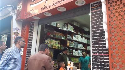 غلق وتشميع 6 محلات بمدينة ناصر