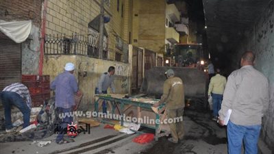 موافى يتابع الإجراءات الإحترازية بشوارع الأقصر