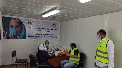 رئيس الجهاز: قافلة طبية للكشف على العاملين بالمواقع بمدينة ناصر الجديدة