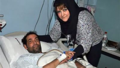 زوجة سعد الصغير تكشف عن حالته الصحية