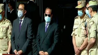 الرئيس السيسى: يوجه التحية لكل العاملين فى تنفيذ نفق الشهيد أحمد حمدى 2