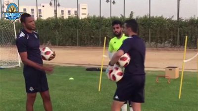 حارس بيراميدز على أبواب الدورى السعودى