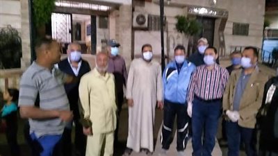 رئيس مركز ومدينة بيلا يستقبل أول حالة بعد تعافية