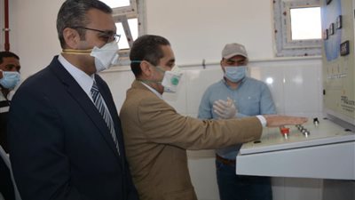محافظ الغربية ونائبه يفتتحان مشروع الصرف الصحي منشأه عبدالله بالسنطة بتكلفة 19 مليون جنيه