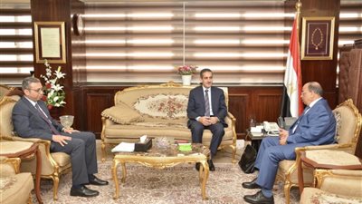 شعراوى ورحمى وعطا بحثوا تطوير منظومة القمامةبالغربية وحلول نهائية لمشكلة النظافة ورفع التراكمات