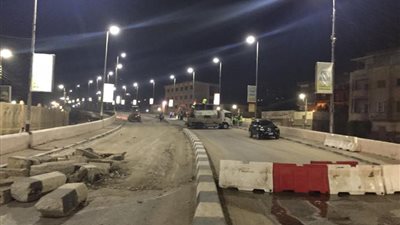 بدء أعمال إحلال وتجديد الكوبري العلوي بمدينة الفيوم