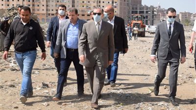 محافظ كفر الشيخ يتفقد الحالة الإنشائية لعمارات تحيا مصر