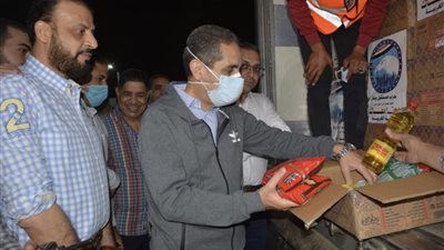 محافظ الغربية : توفير المواد الغذائية لقريتي 